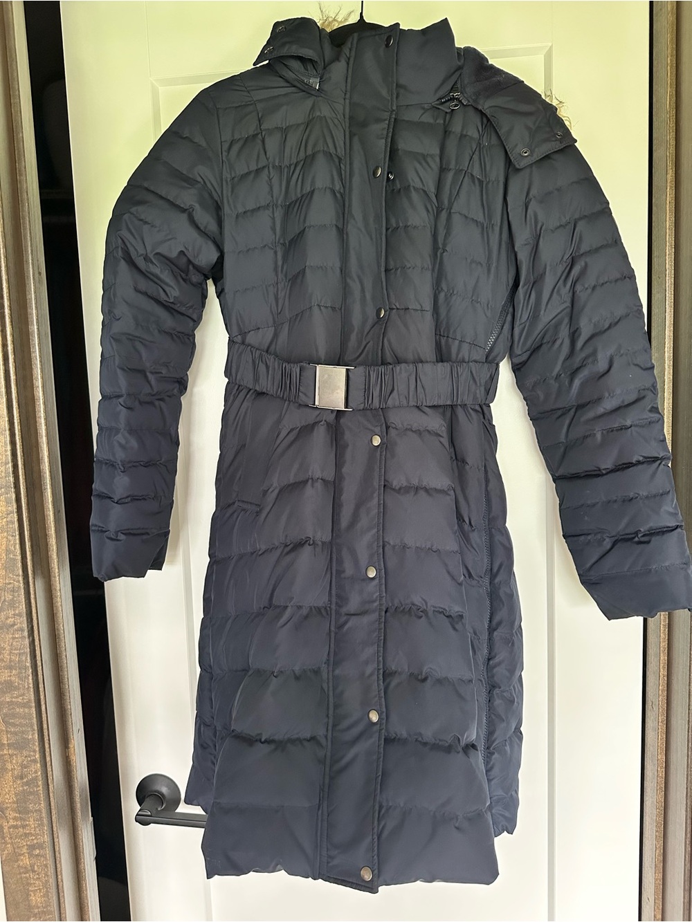 Seraphine 3-in-1 Maternity & Babywearing Down Coat – Navy, Size 8